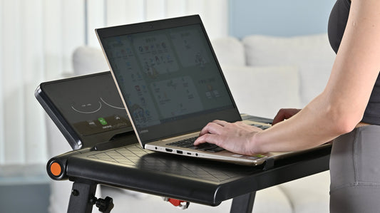 walking pad with removable desk