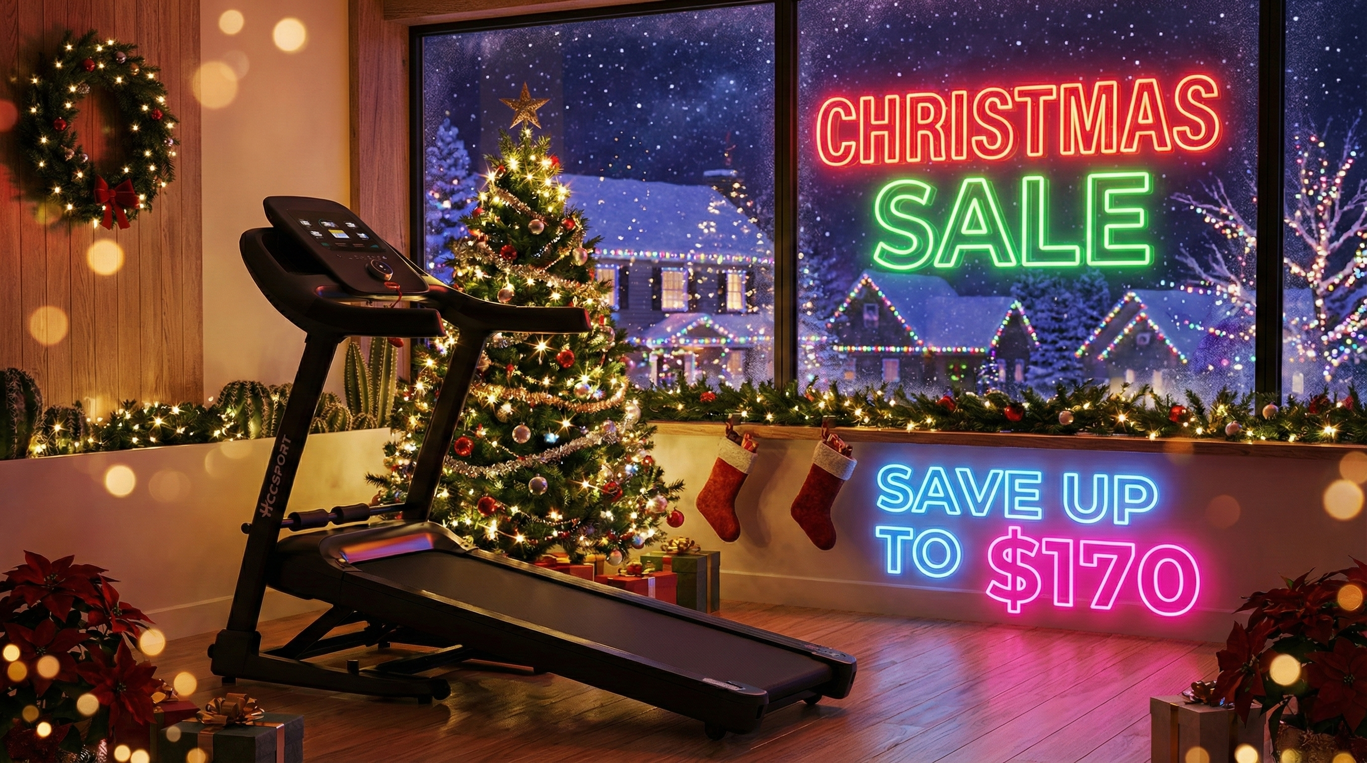 Hccsport_treadmill walking padMerry_Christmas_sales