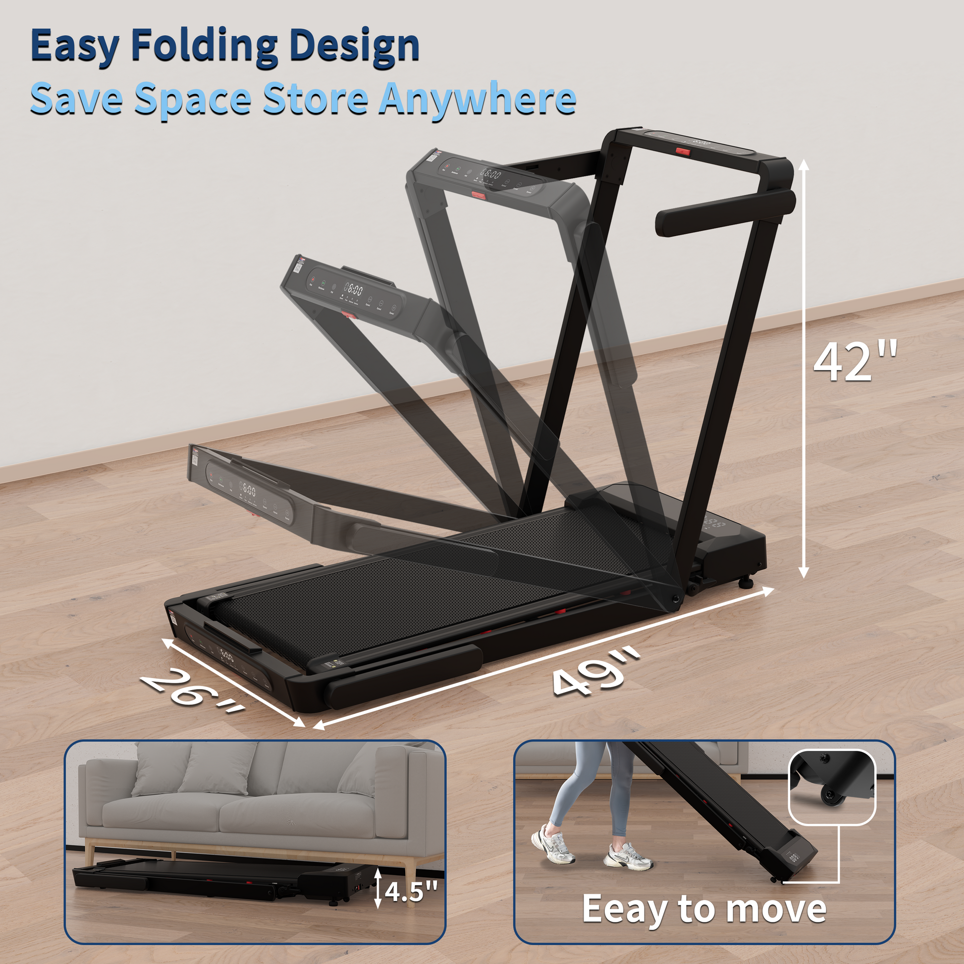 Officewalks Treadmill JX-4008